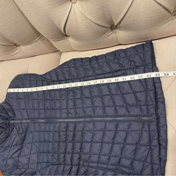 THE NORTH FACE Jacket Women’s Large LIGHTWEIGHT Navy Quilted Puffer Jacket - Picture 11 of 12
